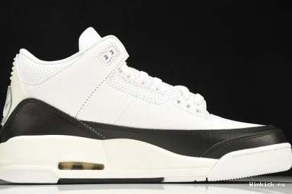 BLACK JORDAN WHITE AIR 3 FRAGMENT 1001